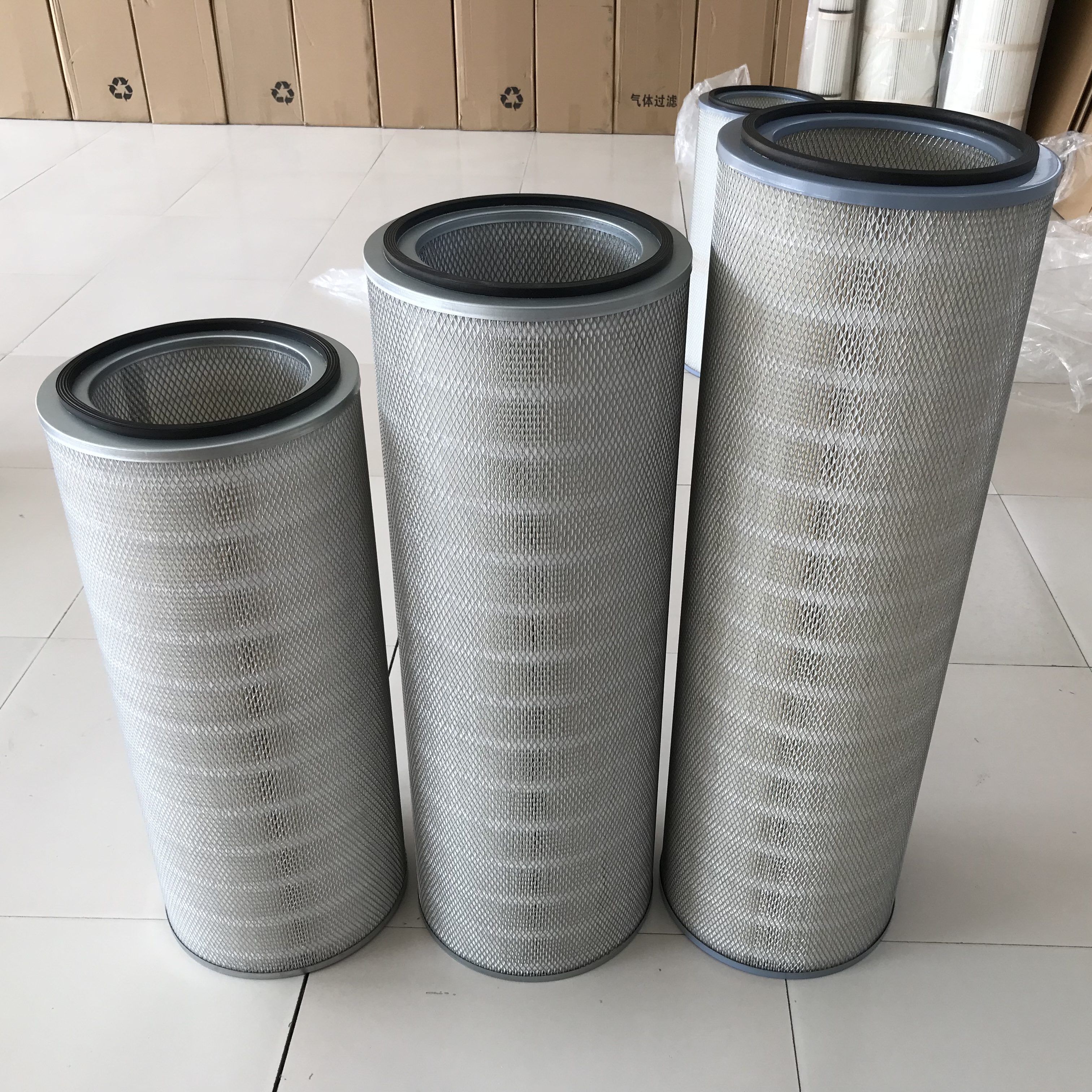 高爐鼓風(fēng)機空氣濾筒木漿纖維與化纖混合技術(shù)